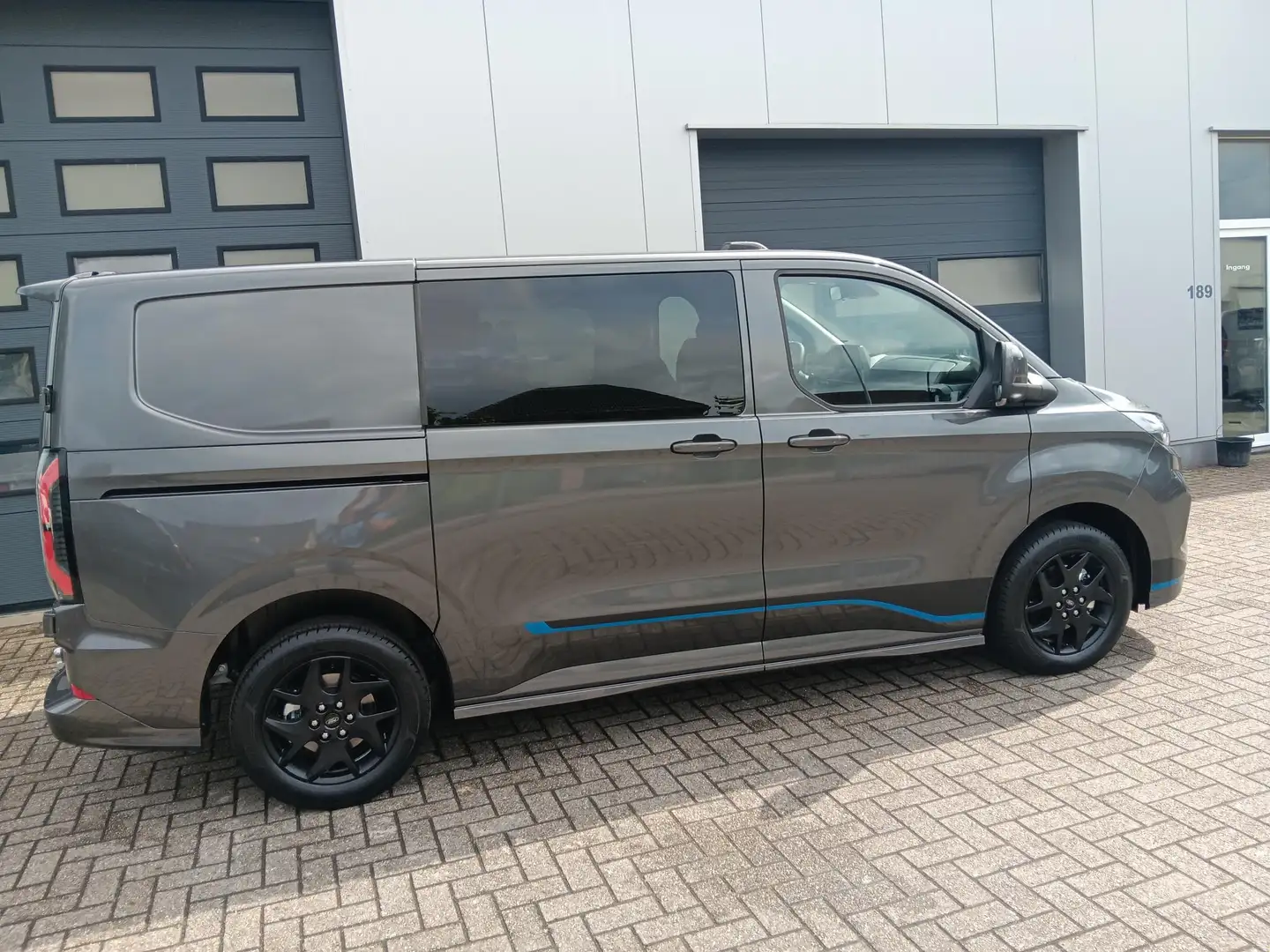 Ford Transit Custom SPORT dubbel cab. 5pl 360°camera L1 44628 exBTW Grijs - 2