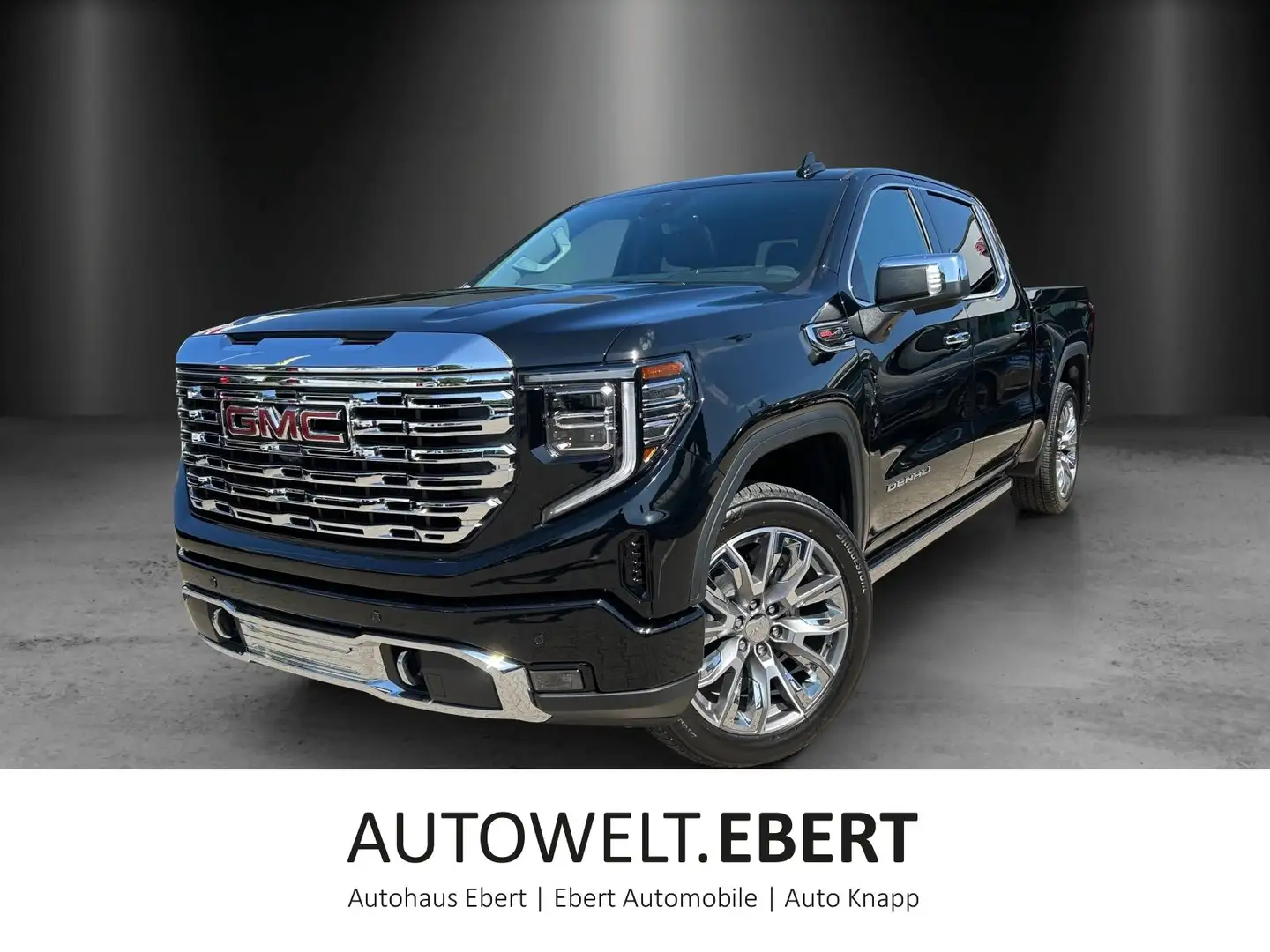 GMC Sierra 1500 Denali 6.2 V8 AHK 3500/SHZ/LED/2024 Czarny - 1