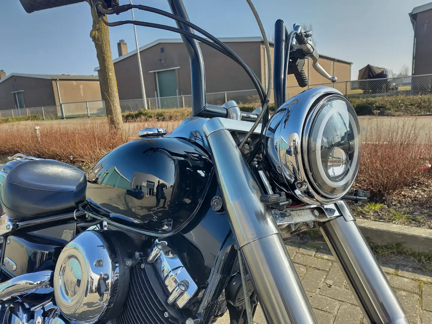 Yamaha XVS 650 DRAGSTAR BOBBER Negru - 2