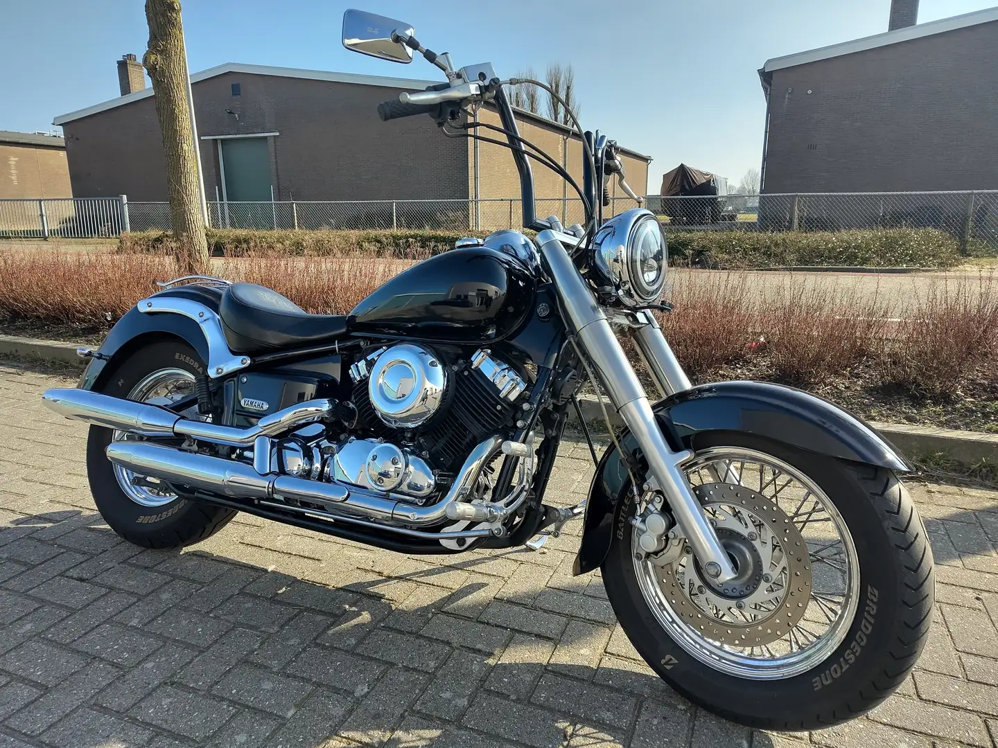 Yamaha XVS 650 DRAGSTAR BOBBER Negru - 1