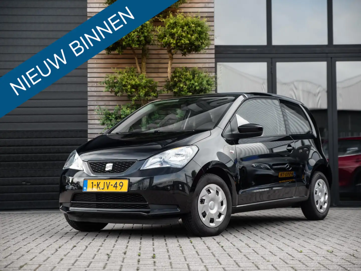 SEAT Mii 1.0 Style Sport AC Rijklaar NW APK Noir - 1