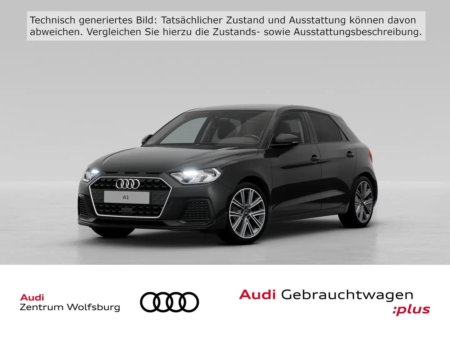 Audi A1 25 TFSI S tronic advanced LED Zwart - 1