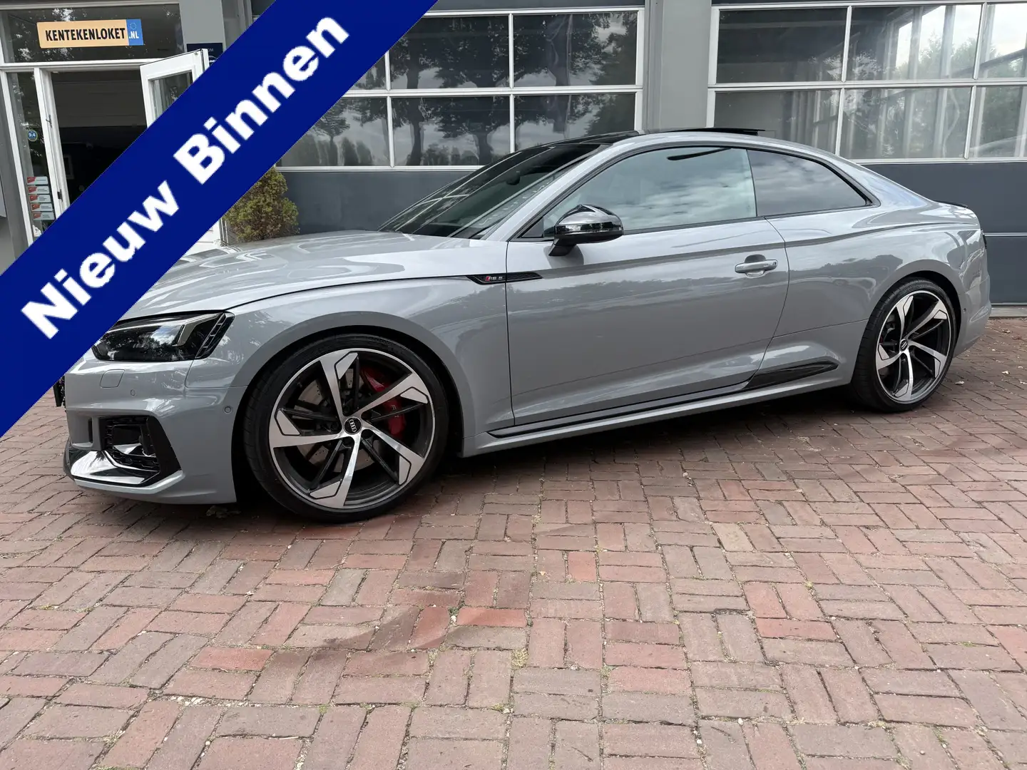 Audi RS5 A5 Coupé 2.9 TFSI quattro 450 pk NARDO, HUD, B&O B Grijs - 1