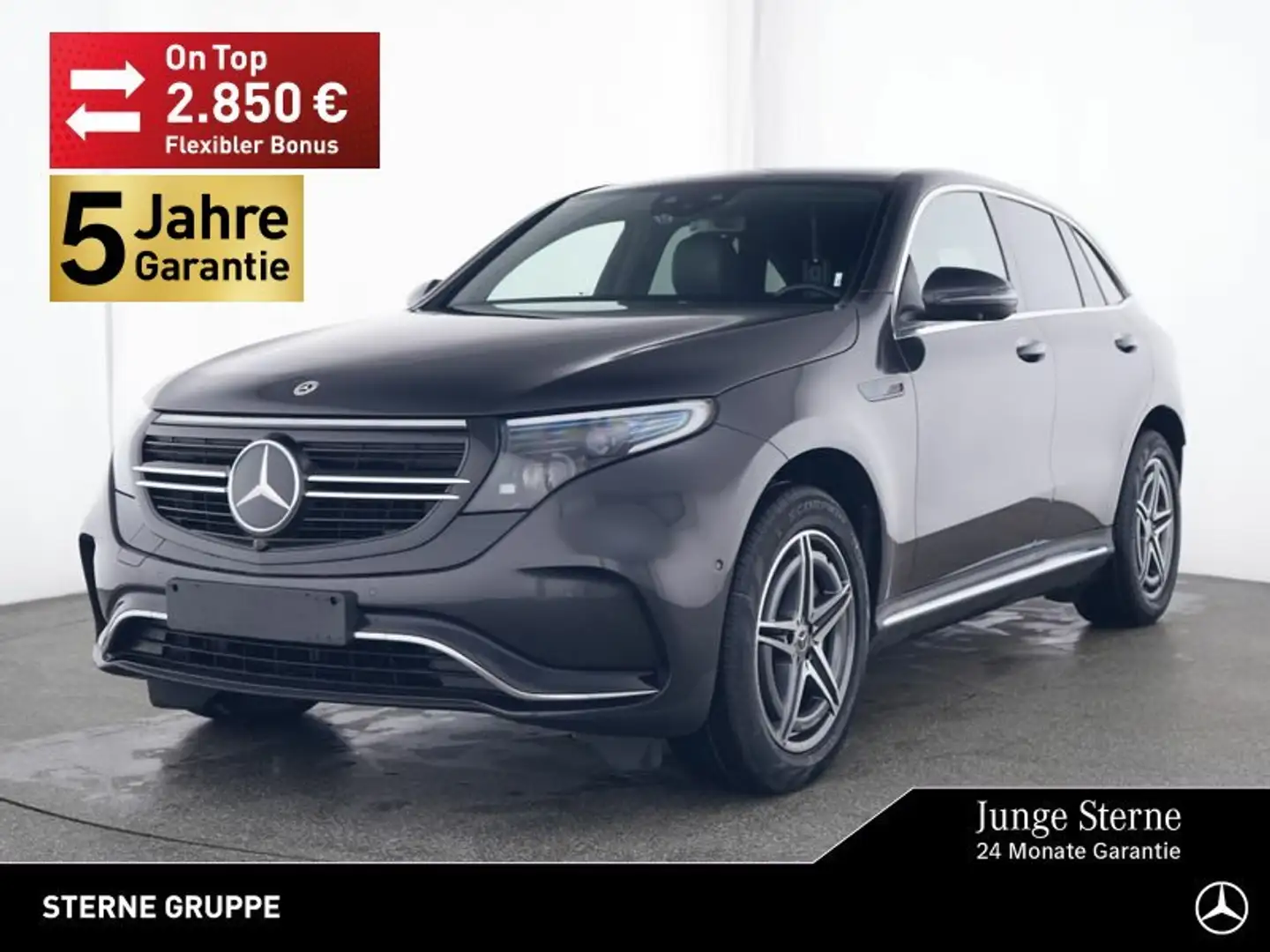 Mercedes-Benz EQC 400 EQC 400 4M AMG AHK Distr Multib Ambi SHD 360° 19" Grau - 1