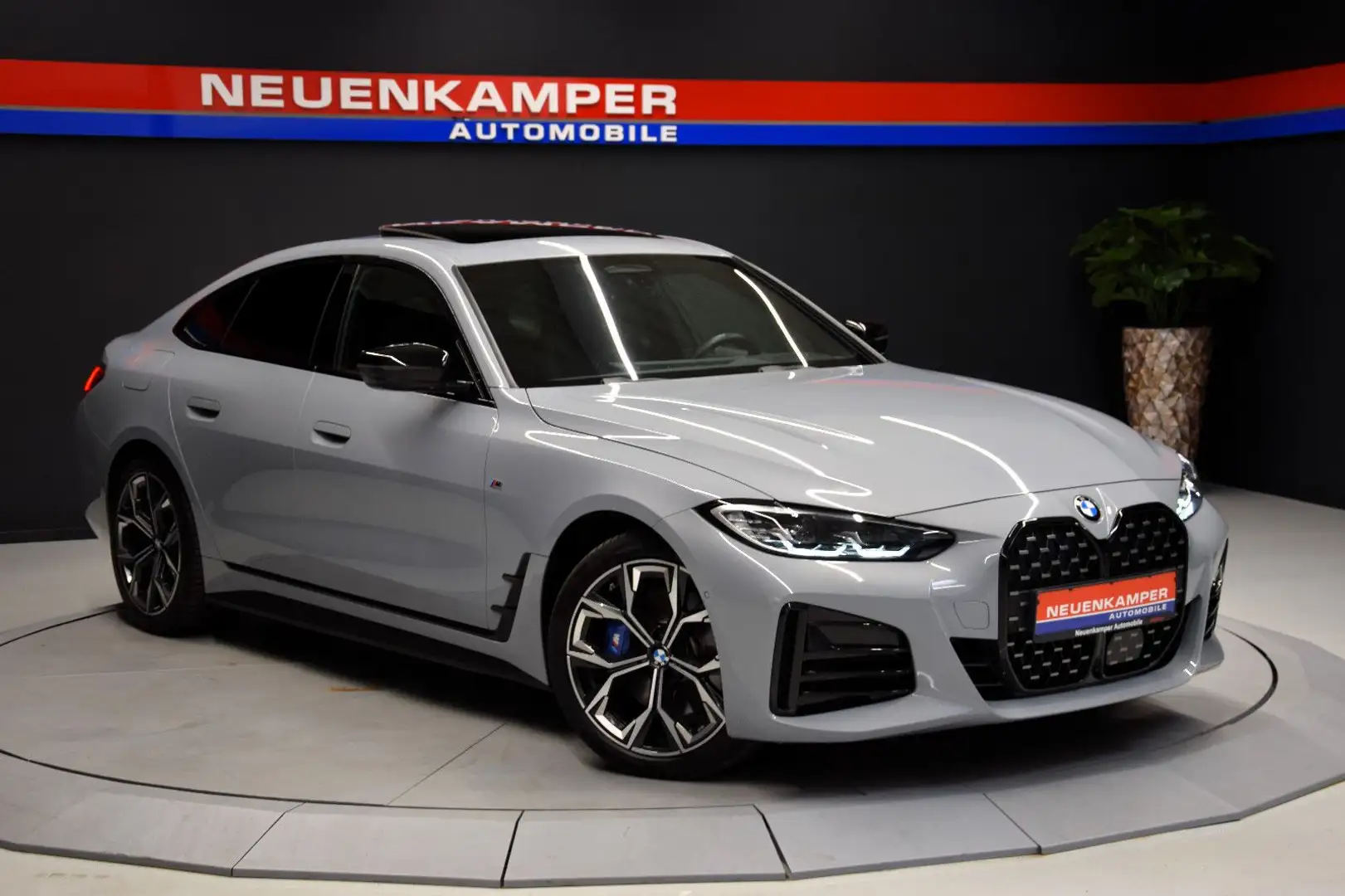 BMW 420 420d xDrive Gran Coupé M Sport GSHD HuD ACC h/k Grau - 1