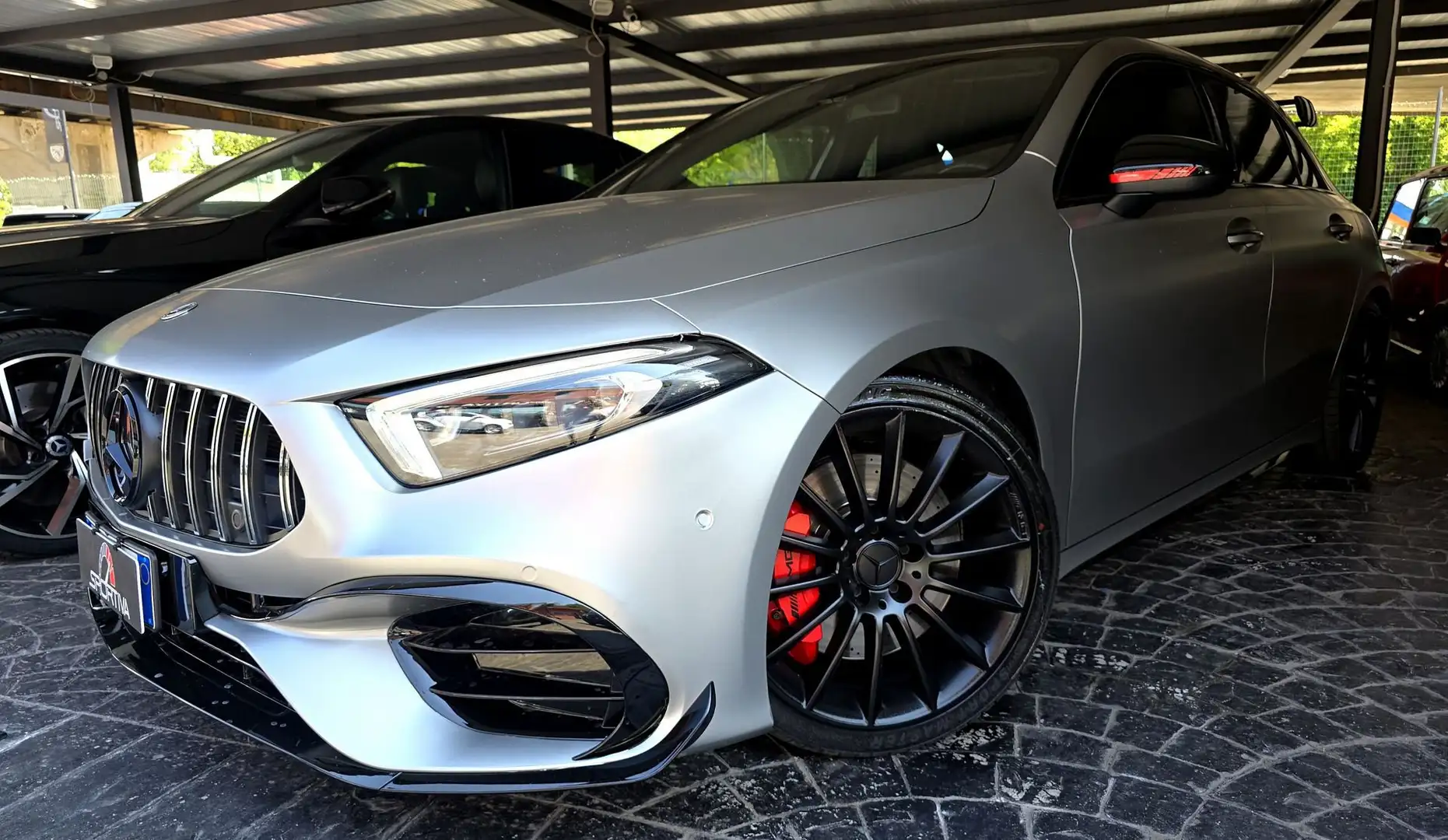 Mercedes-Benz A 35 AMG A 35 AMG TETTO AERO KIT OPACA STRAFULL! Grigio - 1