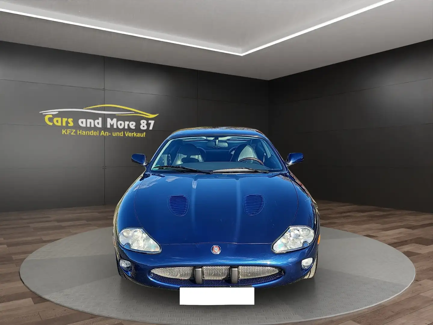 Jaguar XKR XKR Coupe*HU/AU Neu*Historie*Deutsches Fahrzeug* Bleu - 2