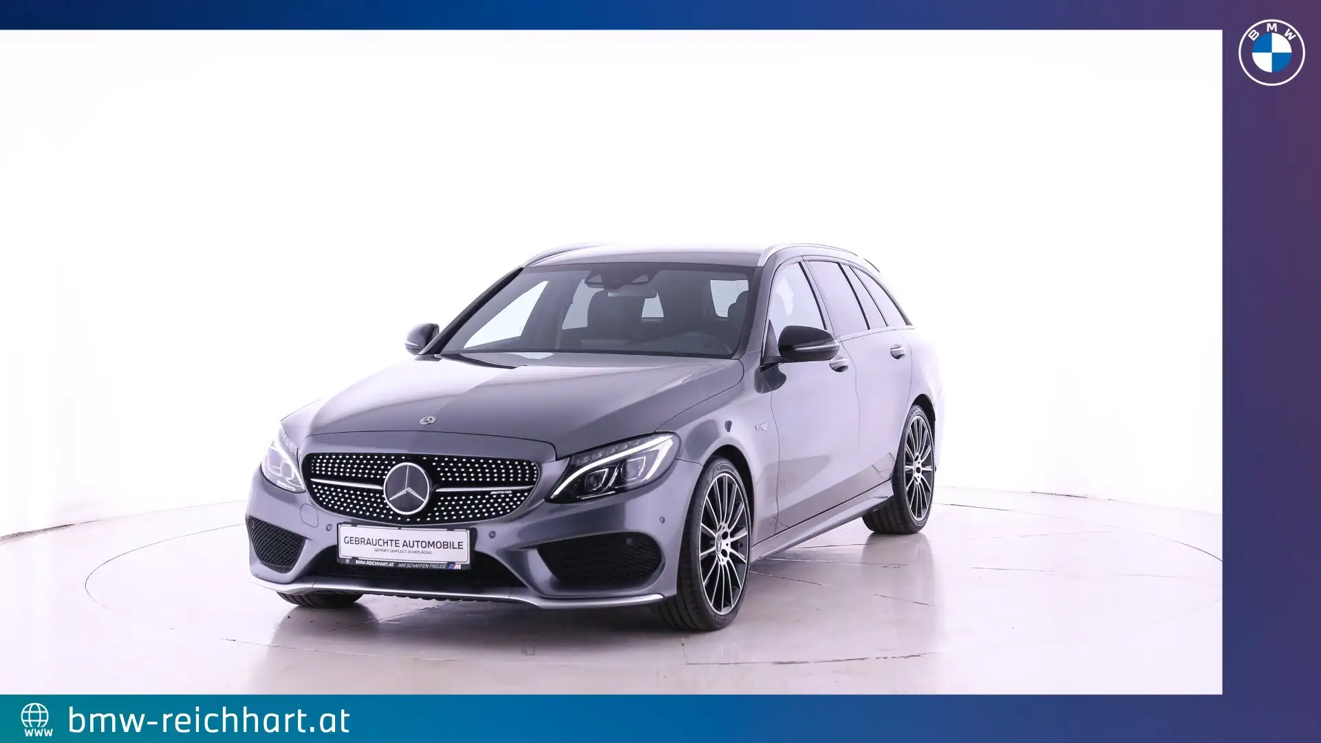 Mercedes-Benz C 43 AMG T 4MATIC AMG \ Burmester Soundsystem \ DISTRONIC PLUS Grau - 1