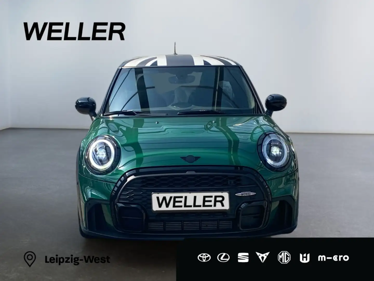 MINI Cooper John Cooper Works Trim *LED*Navi*CarPlay* Grün - 2