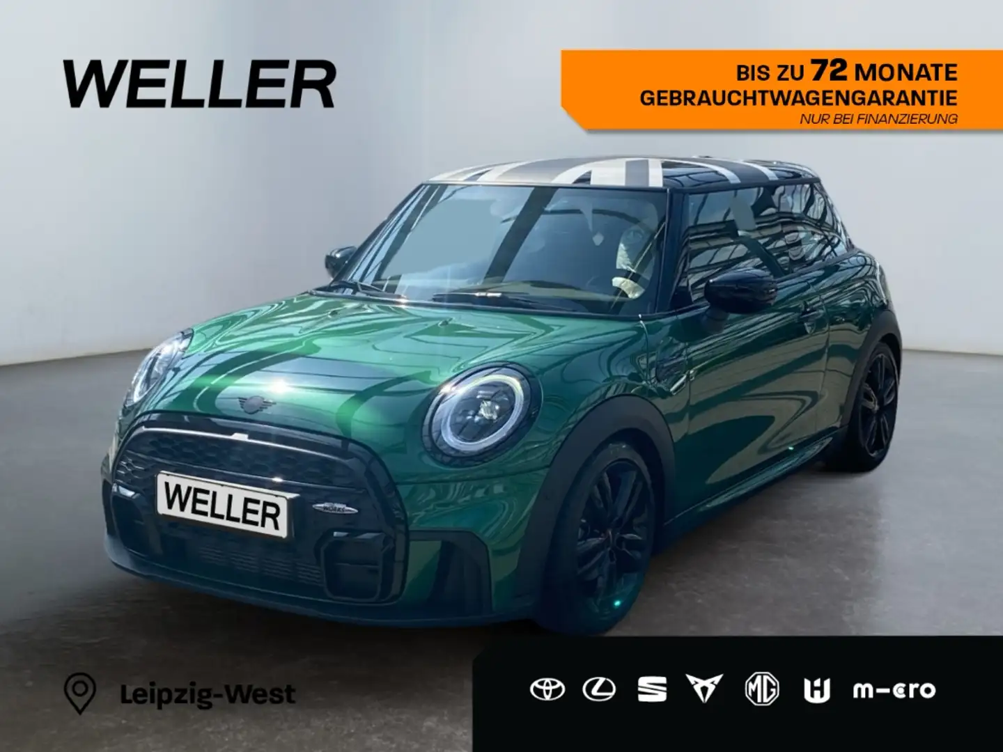 MINI Cooper John Cooper Works Trim *LED*Navi*CarPlay* Grün - 1