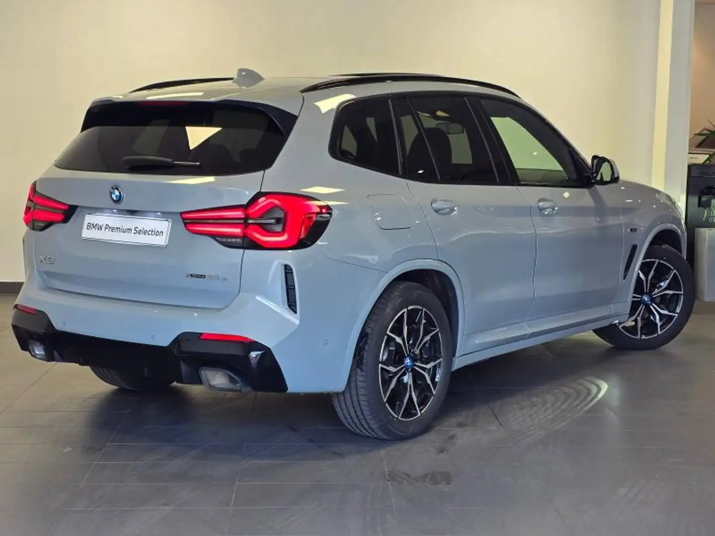 BMW X3 xDrive30e 292ch M Sport Gris - 2
