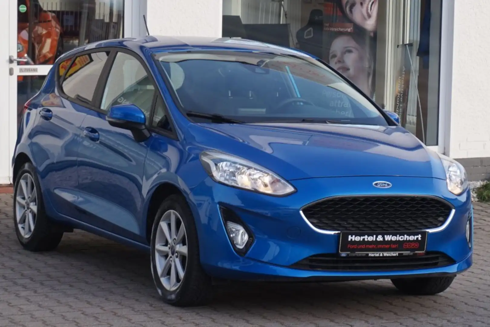 Ford Fiesta 1.0 EcoBoost S&S COOL&CONNECT Blau - 1