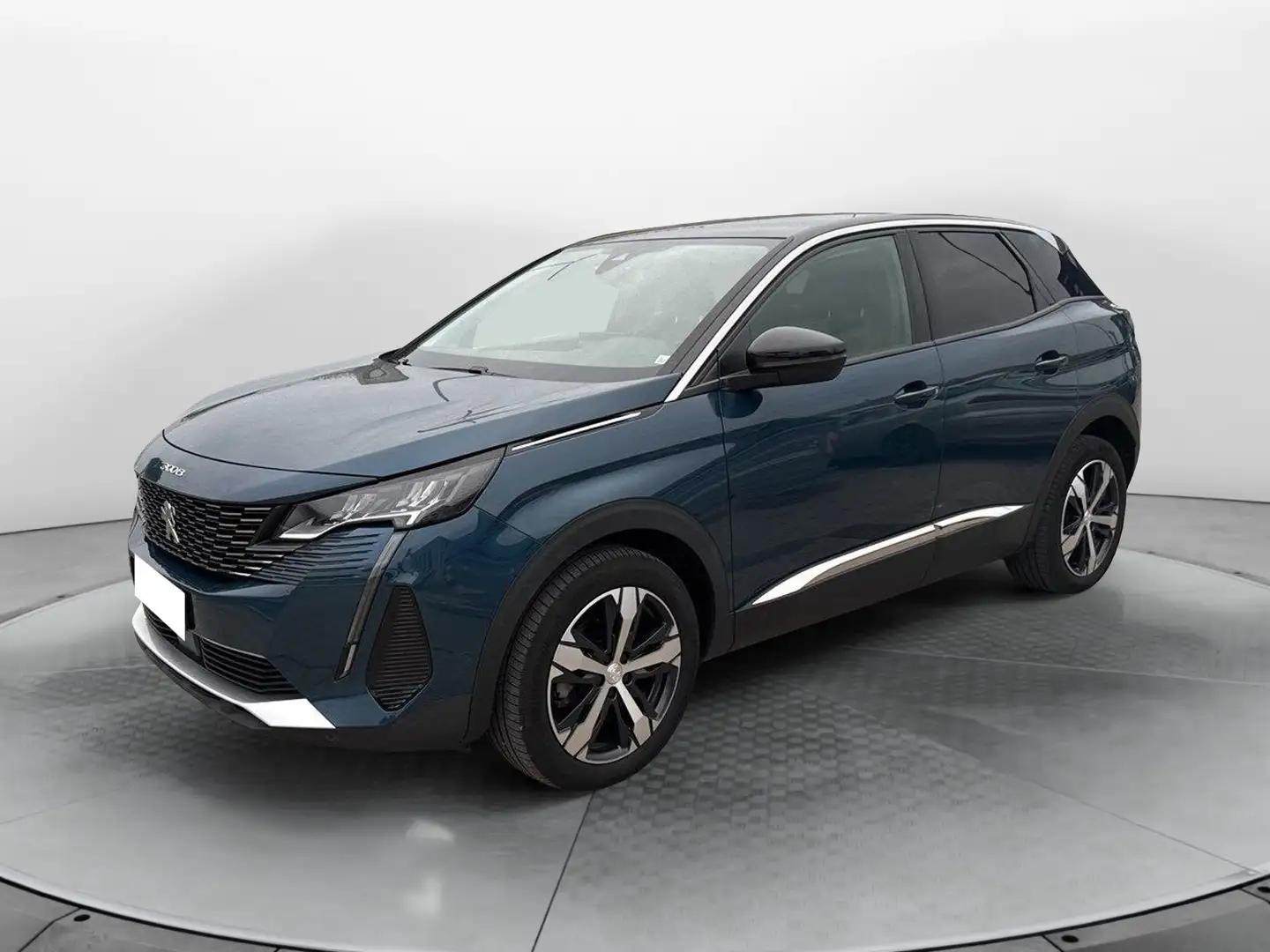 Peugeot 3008 BlueHDi 130 S&S EAT8 Allure Blu/Azzurro - 1