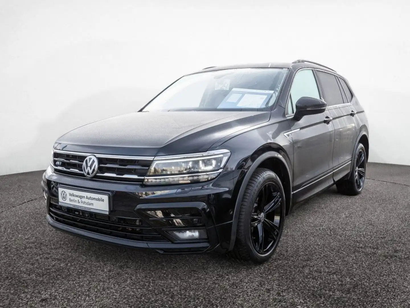 Volkswagen Tiguan Allspace 2.0 TDI DSG Highl 4M P-Dach Stdh Schwarz - 2