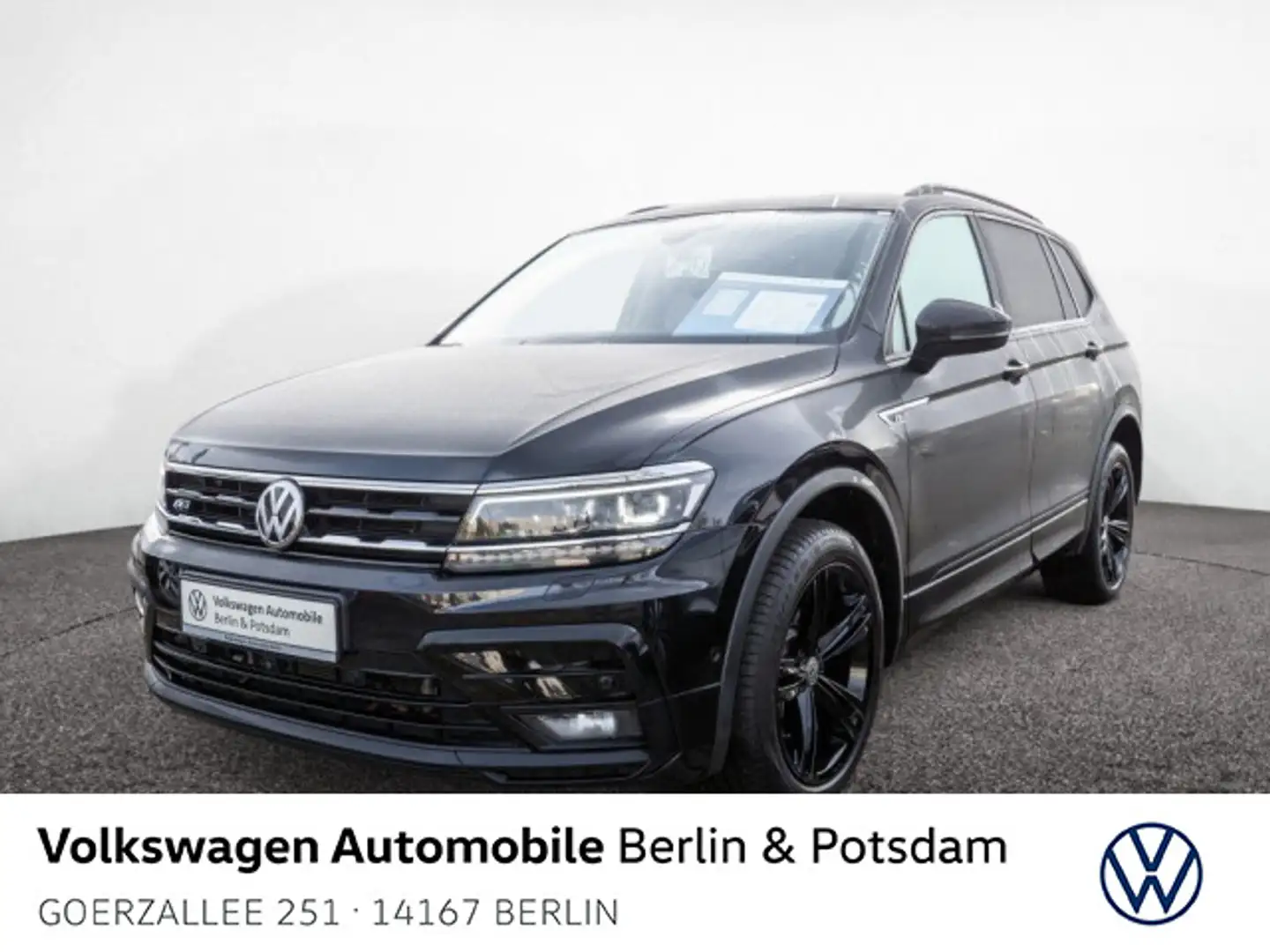Volkswagen Tiguan Allspace 2.0 TDI DSG Highl 4M P-Dach Stdh Schwarz - 1