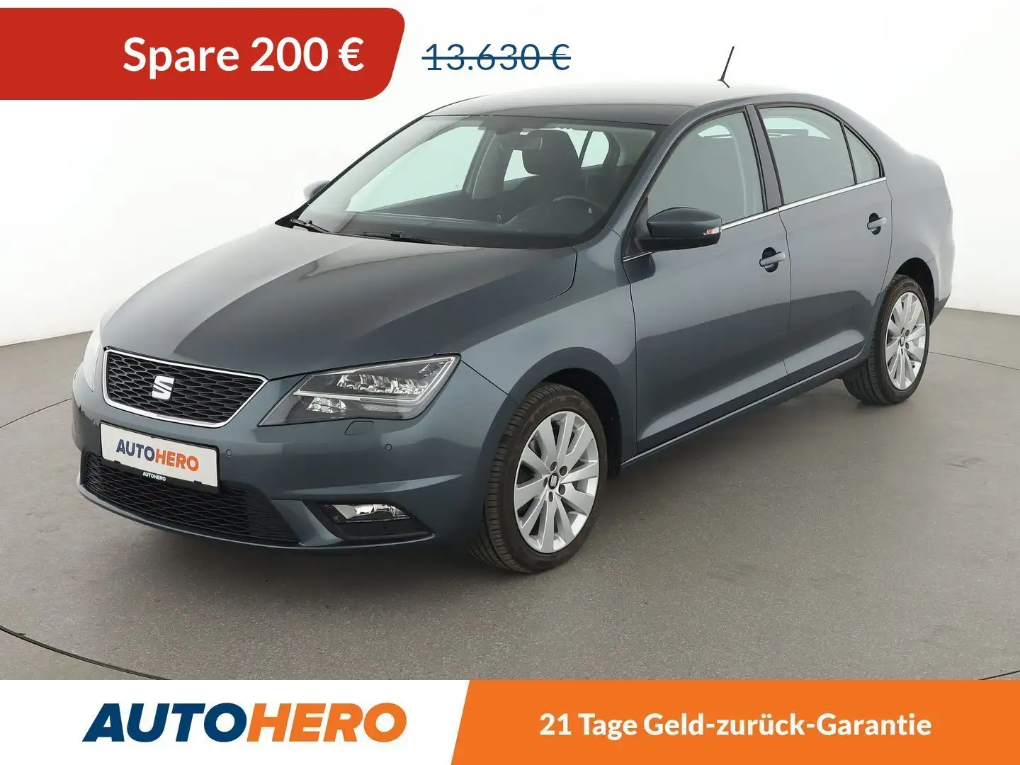 SEAT Toledo 1.4 TSI Style Aut.*NAVI*PDC*SHZ*TEMPO*ALU* Grau - 1