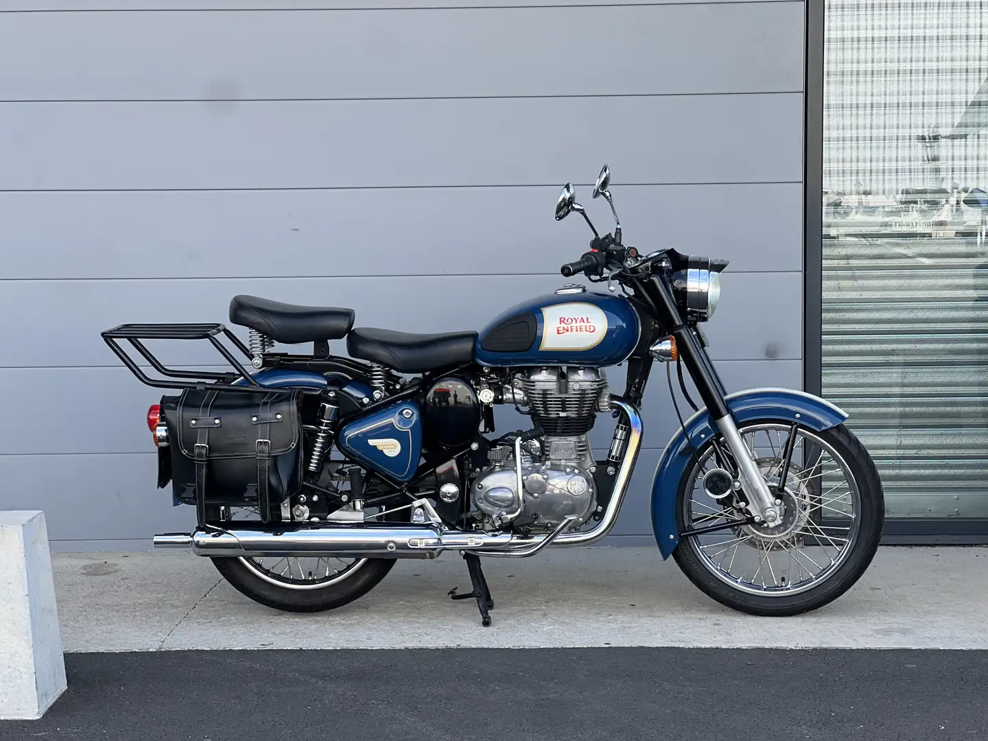 Royal Enfield Bullet 500 Albastru - 1