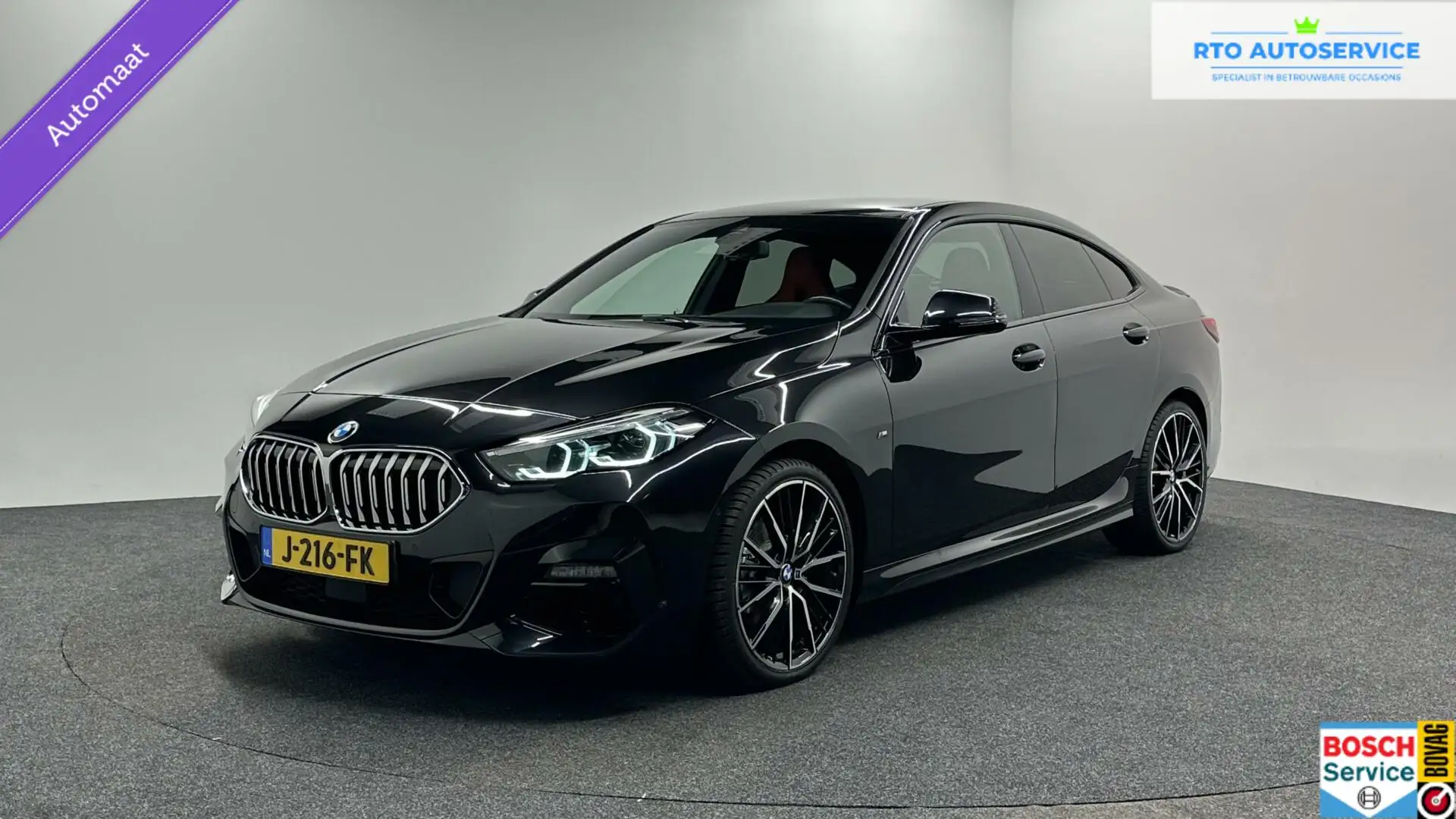 BMW 218 2-serie Gran Coupé 218i High Executive H&K CAMERA Zwart - 1