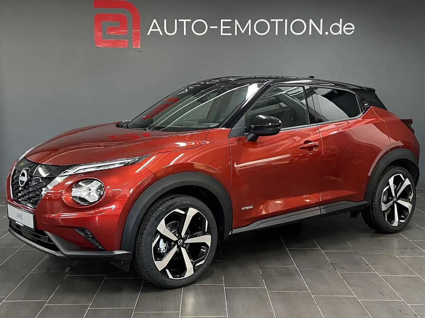 Nissan Juke TEKNA 1.6 HYBRID *Navi,Leder* Rot - 1