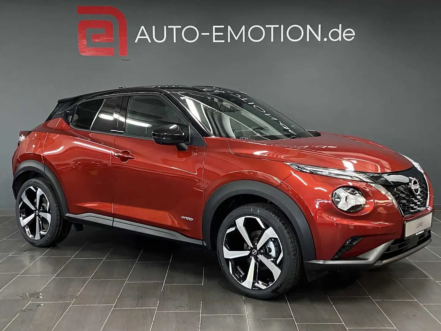 Nissan Juke TEKNA 1.6 HYBRID *Navi,Leder* Rot - 2