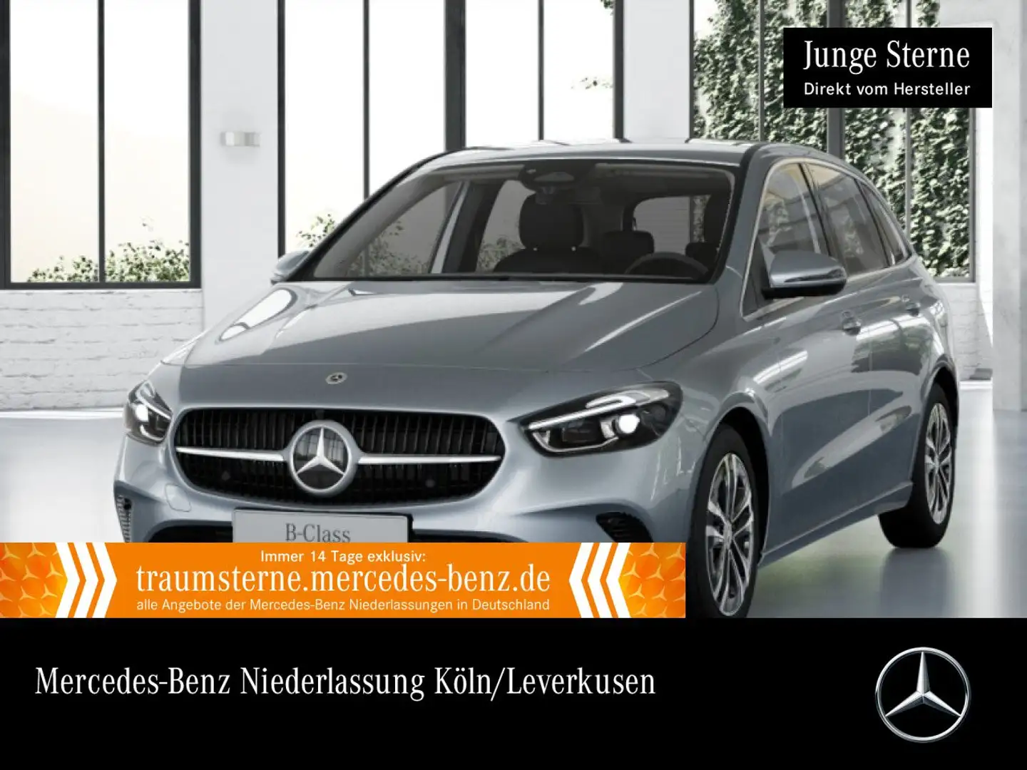 Mercedes-Benz B 220 d PROGRESSIVE+360°+MULTIBEAM+BURMESTER+TOTW Silber - 1