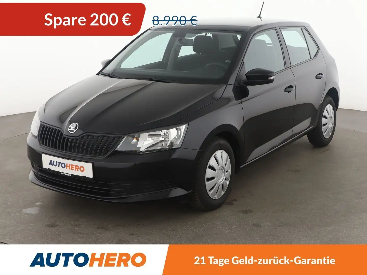 Skoda Fabia 1.0 MPI Cool Edition*PDC*KLIMA*GARANTIE* Schwarz - 1