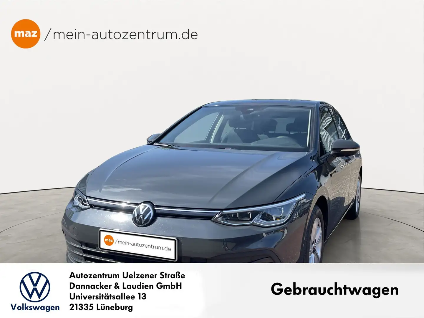 Volkswagen Golf VIII 2.0 TDI Life Alu LED Navi ACC Digit.Cock Grau - 1