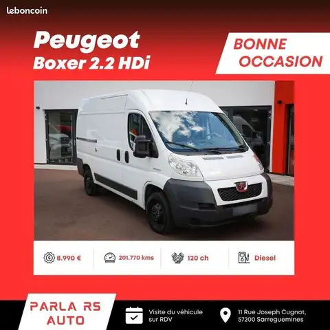 Peugeot Boxer 2.2 HDi 120ch 3 places