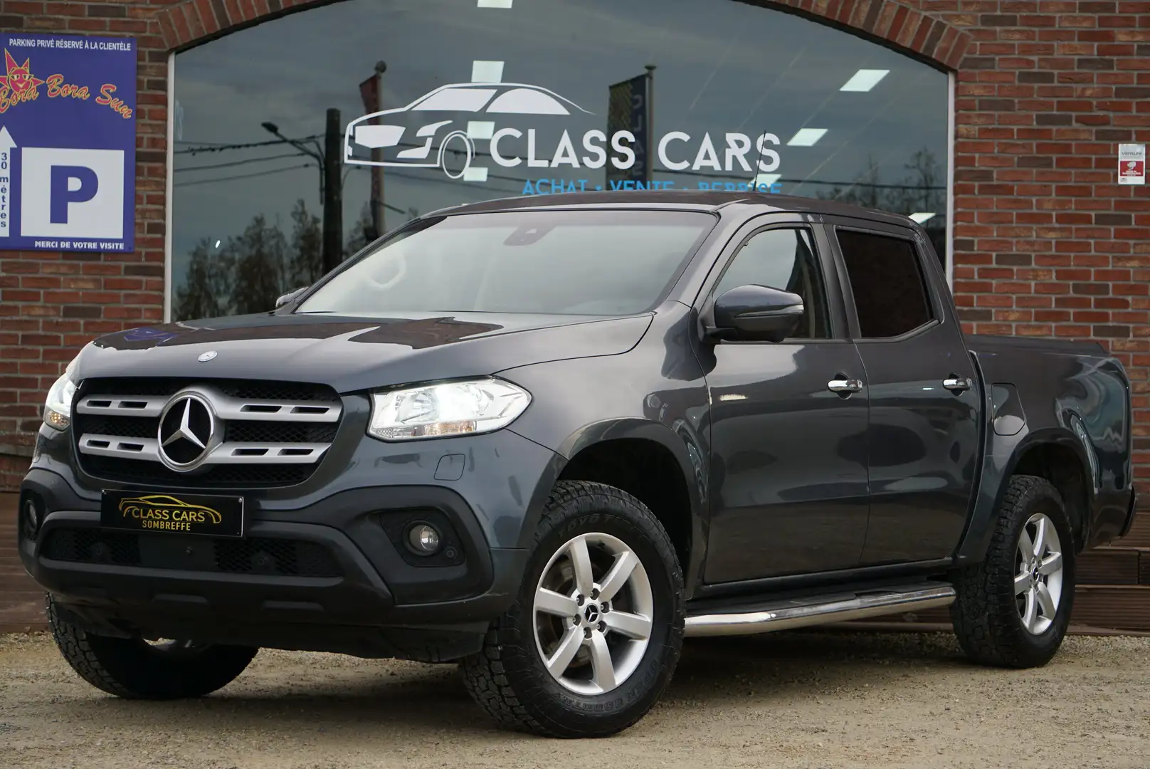 Mercedes-Benz X 250 d 4Matic TVA-BTW RECUP AUTO NAVI CAM 360 EURO6b Gris - 1