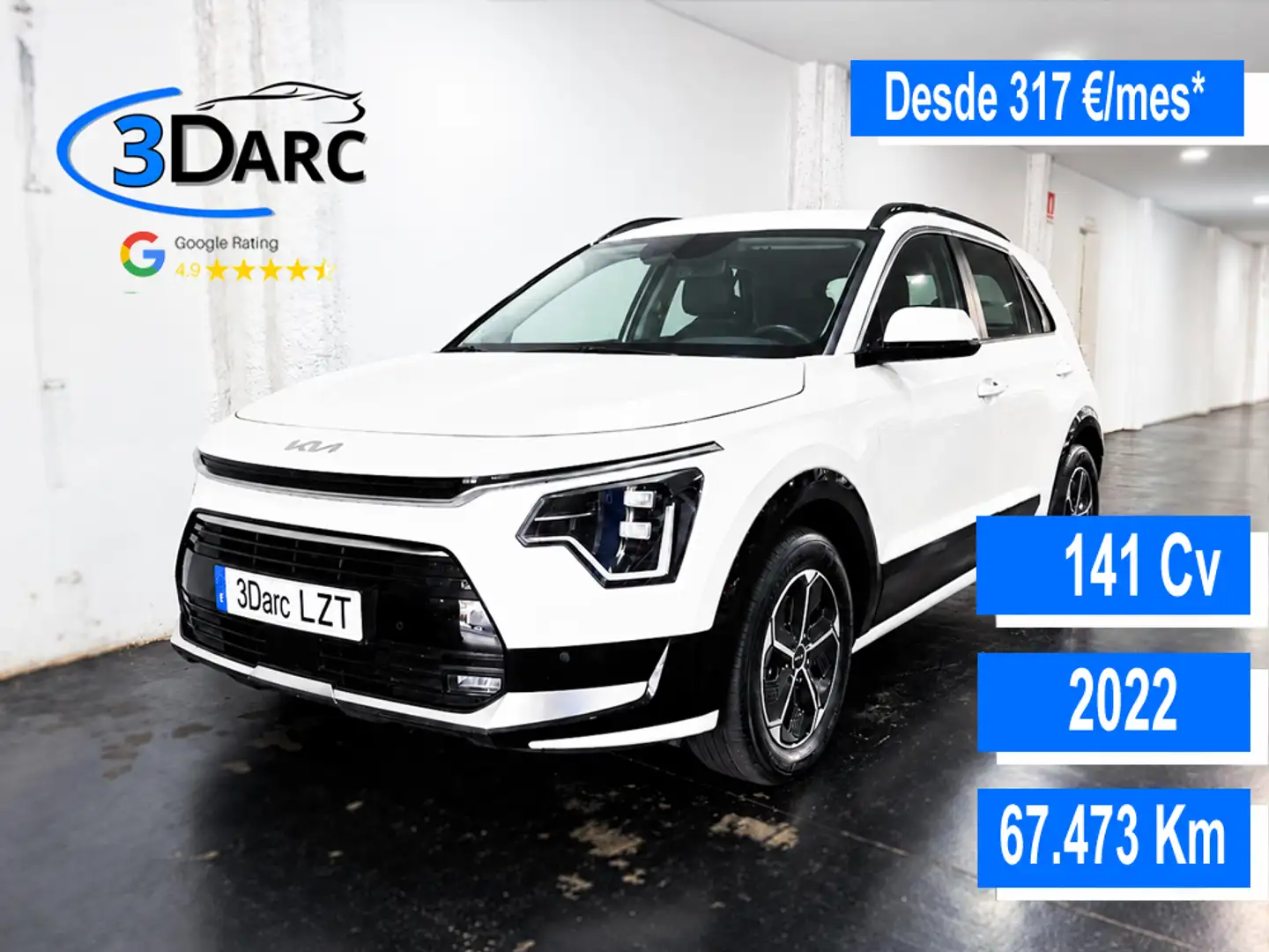 Kia Niro 1.6 HEV Drive 141 Blanco - 1
