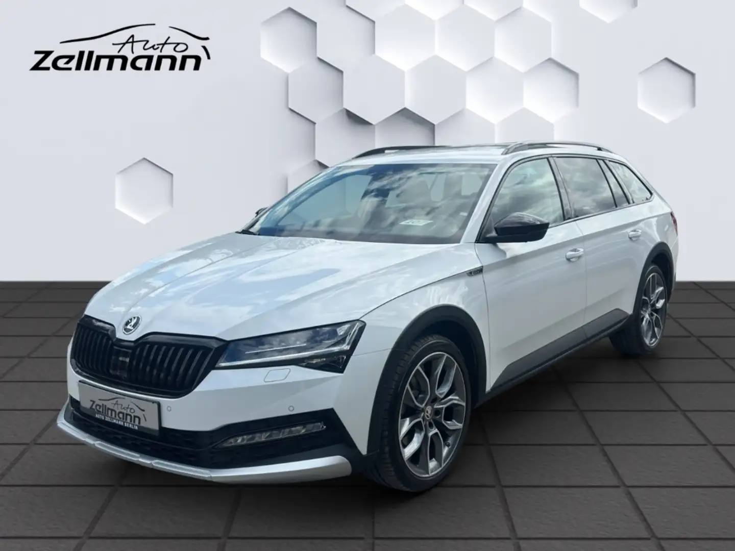 Skoda Superb Final Edition 2.0 TDI EU6d Combi Scout 2.0TDI 4x4 Weiß - 1