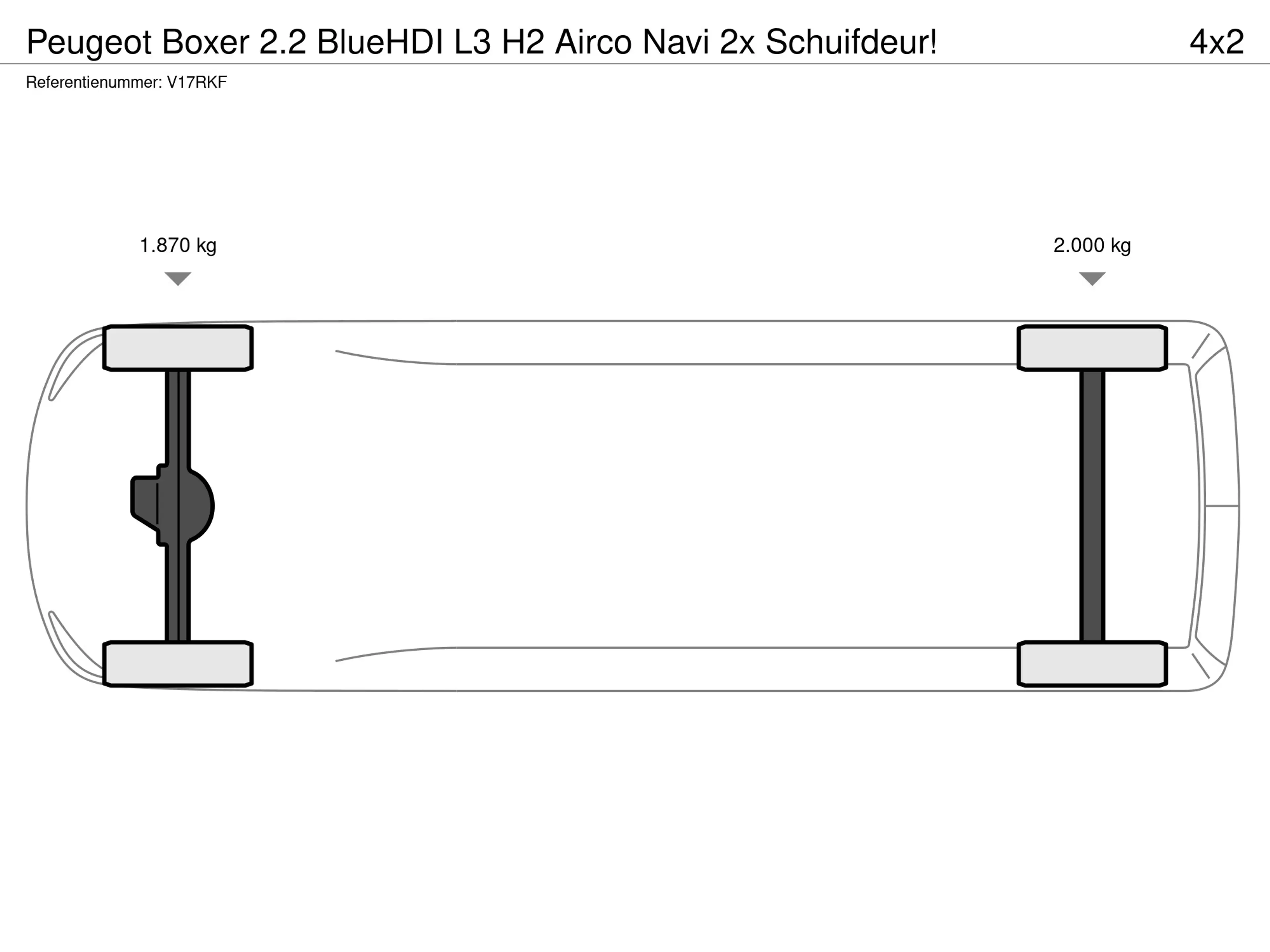 Peugeot Boxer 2.2 BlueHDI L3 H2 Airco Navi 2x Schuifdeur! — photo 14