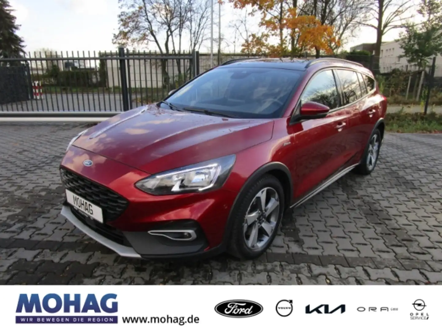 Ford Focus Turnier 1.5 EcoBoost EU6d-T Active El. Panodach Pa Rot - 1