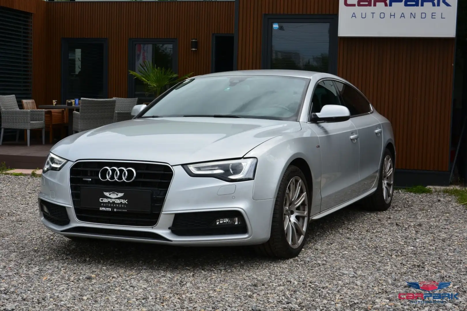 Audi A5 SB 3,0 TDI quattro Sport DPF S-tronic | S-Line Sp Silber - 2