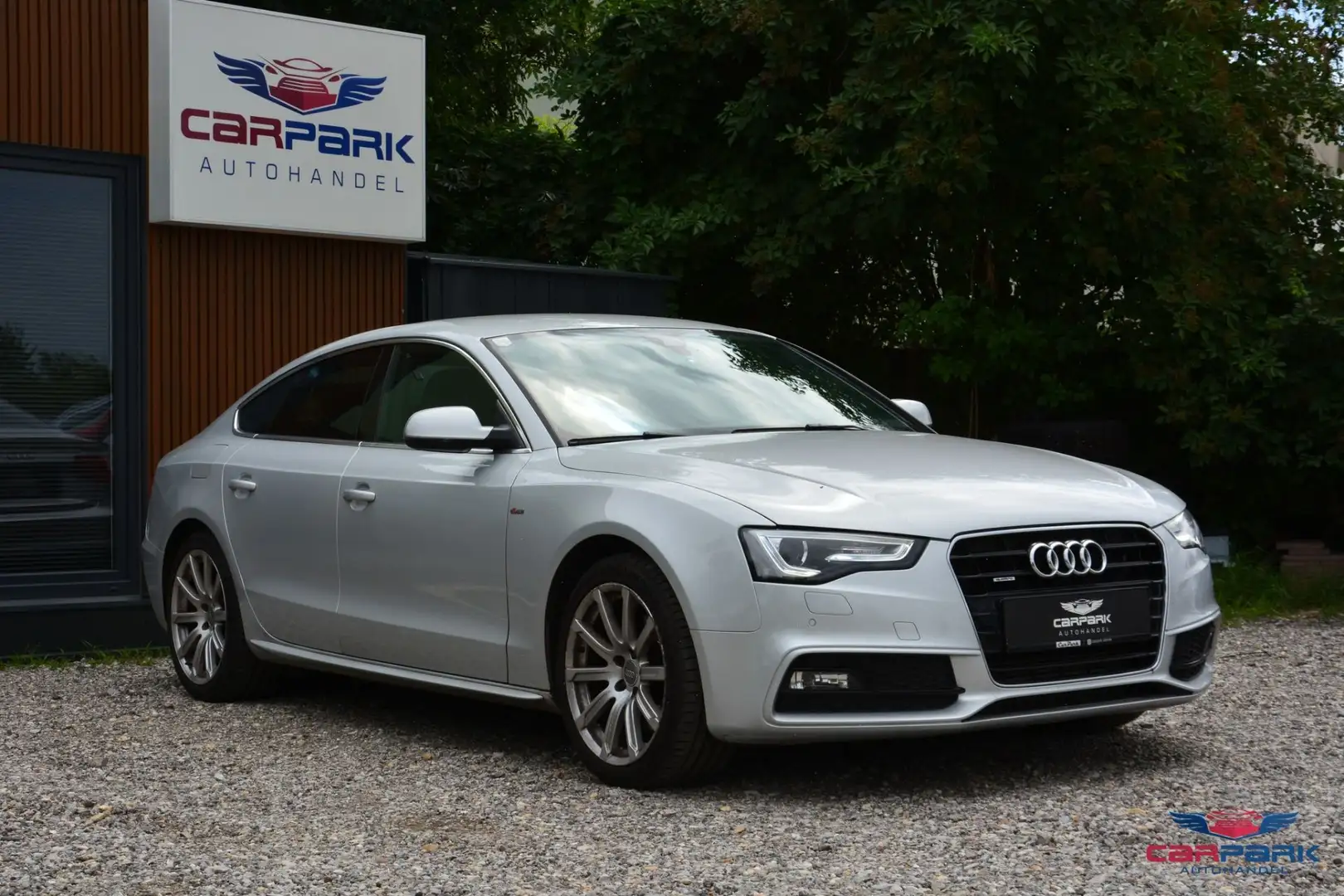 Audi A5 SB 3,0 TDI quattro Sport DPF S-tronic | S-Line Sp Silber - 1