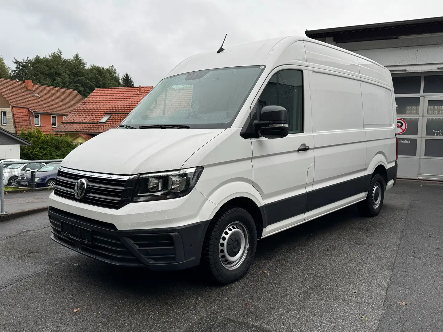 Volkswagen Crafter 35 L2 H3 RWD - 3,5T AHK, Werkstatt, Navi, Standhei Blanco - 1