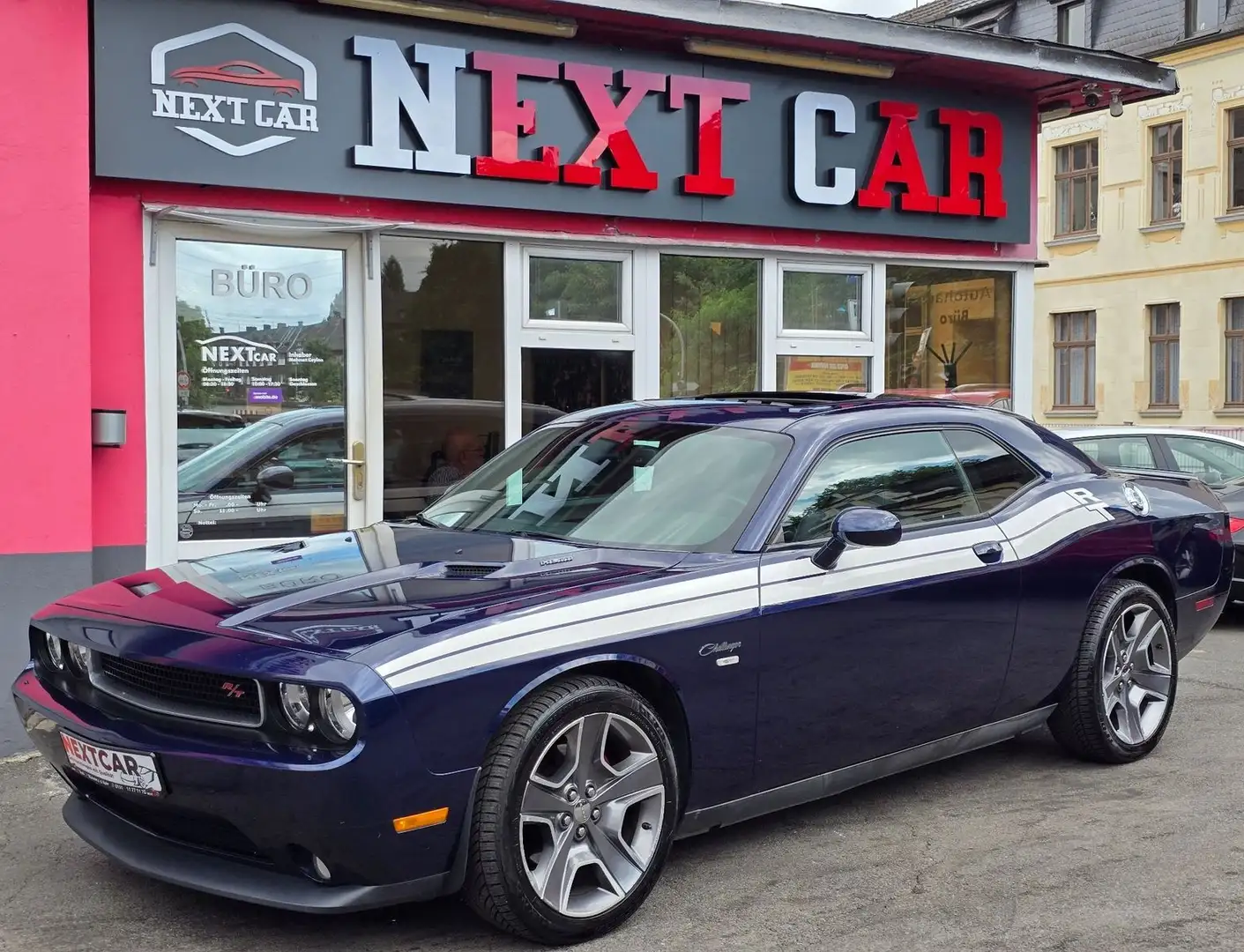 Dodge Challenger 5,7 Hemi|Auto|Gasanl.|TOP Zustand|S-D Albastru - 2