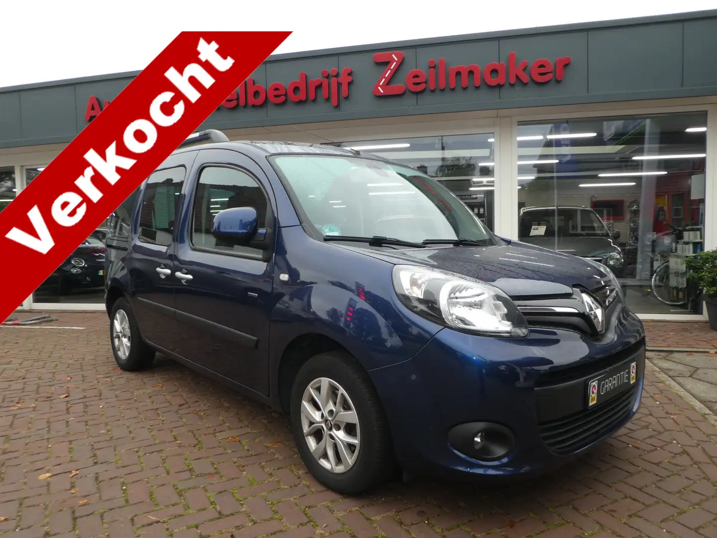 Renault Kangoo Family 1.2 TCe 115PK Limited, Clima, Cruise, Parke Blauw - 1