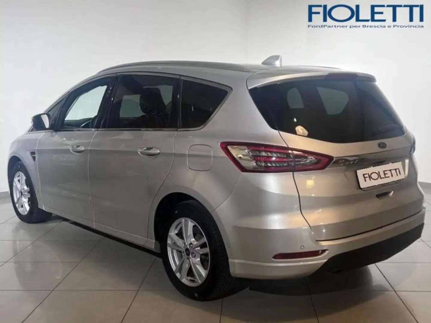 Ford S-Max 2ª SERIE 2.0 ECOBLUE 150CV START&STOP AUT.7P. TIT Srebrny - 2