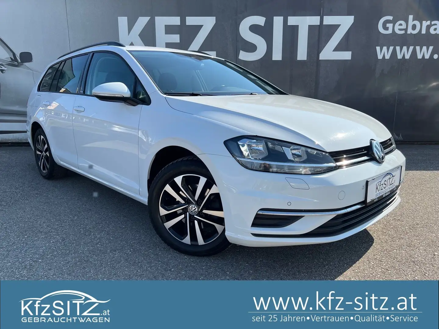 Volkswagen Golf Variant United 2,0 TDI DSG | NP: €40.000 Weiß - 1