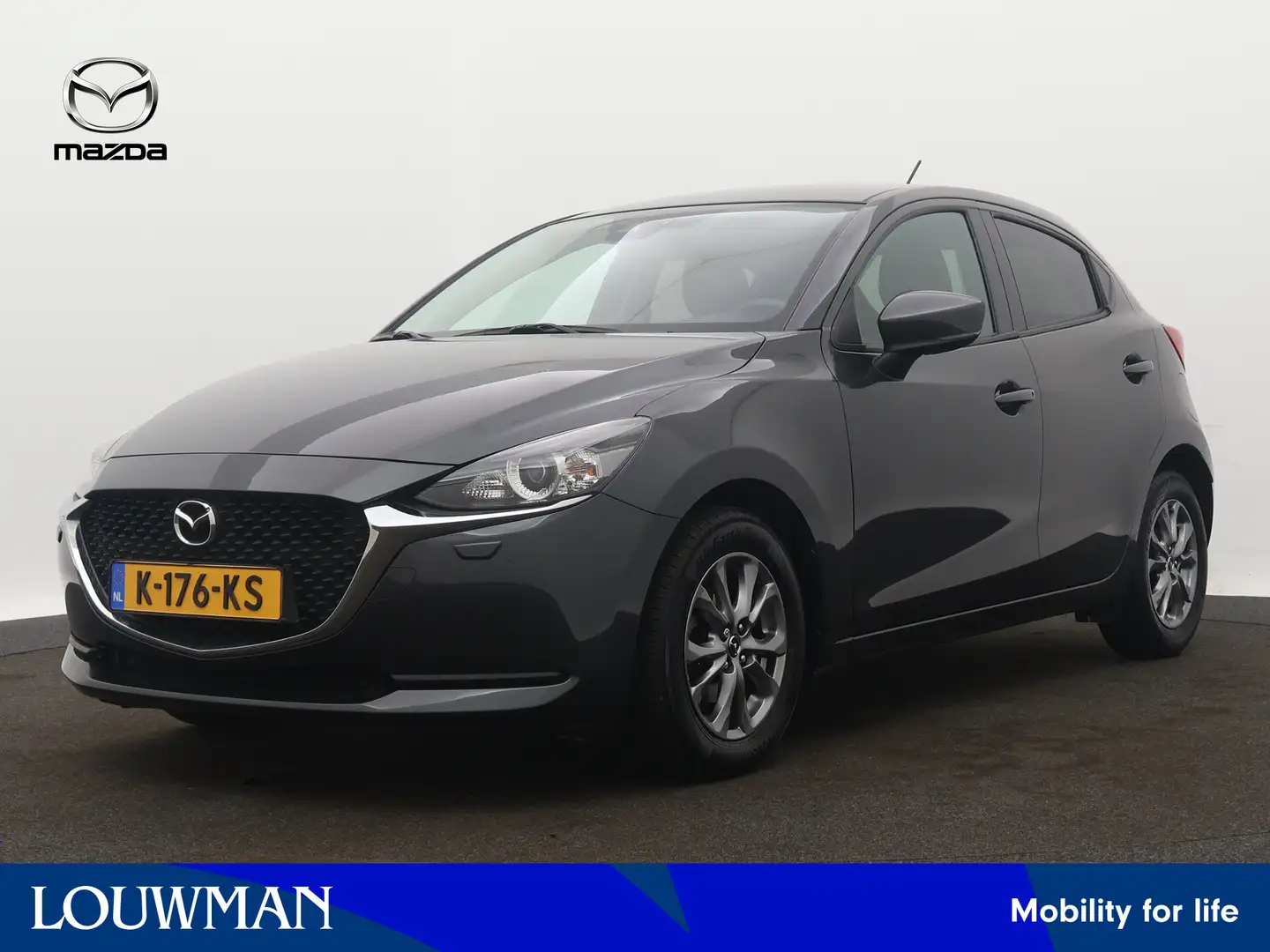Mazda 2 1.5 Skyactiv-G Comfort Gris - 1