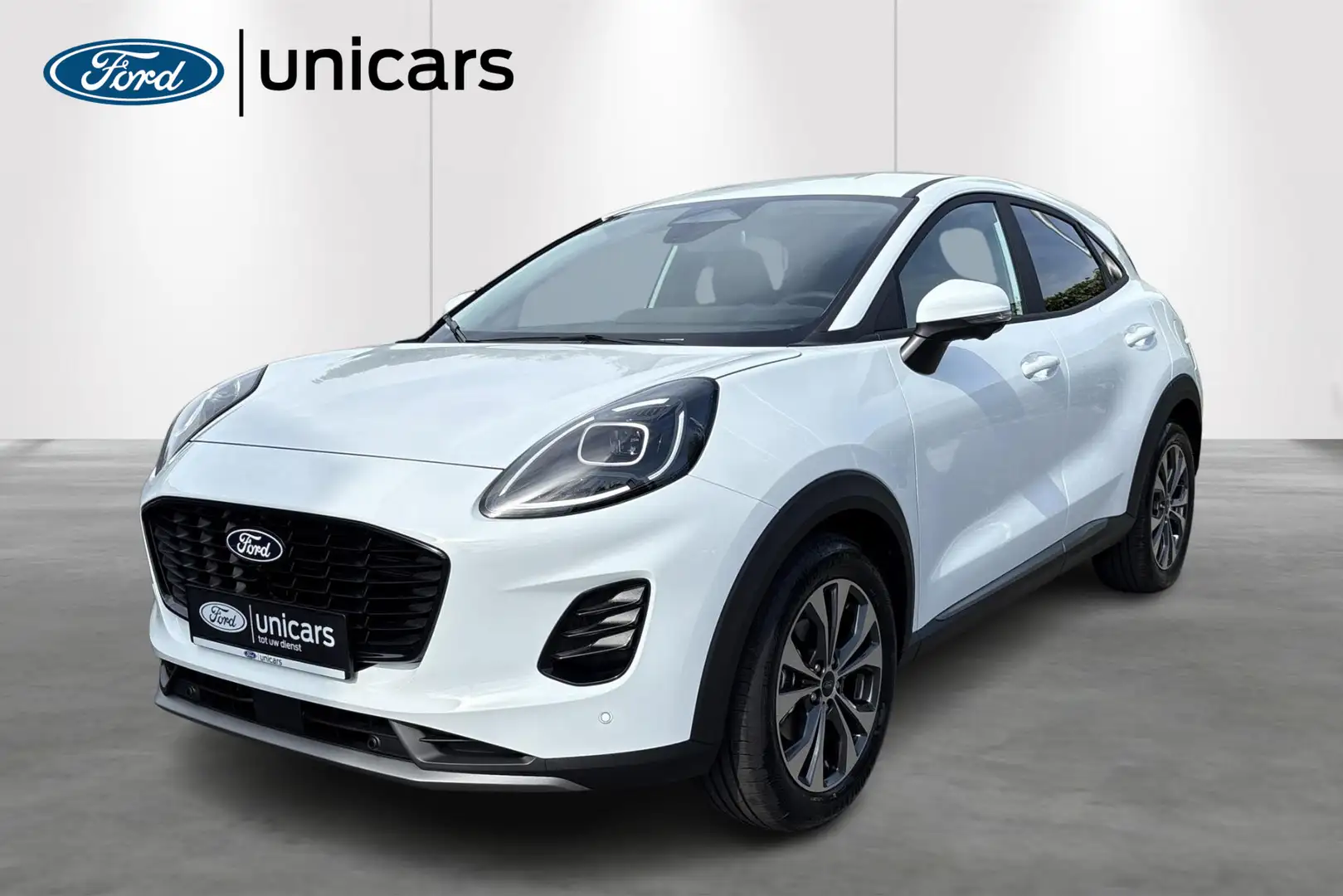 Ford Puma 1.0i Ecoboost mHEV 92kW Titanium PRIJS MET 5 JAAR Bianco - 1