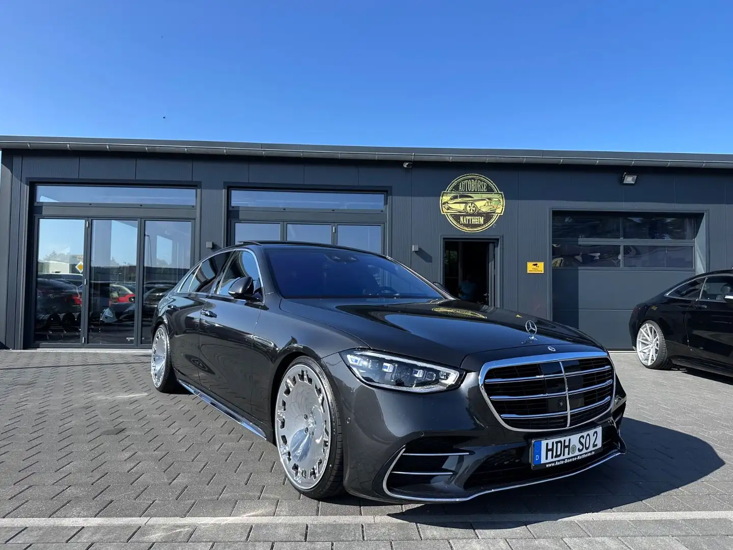 Mercedes-Benz S 400 d 4Matic L*PP Exclusive 22 Zoll* Grau - 2