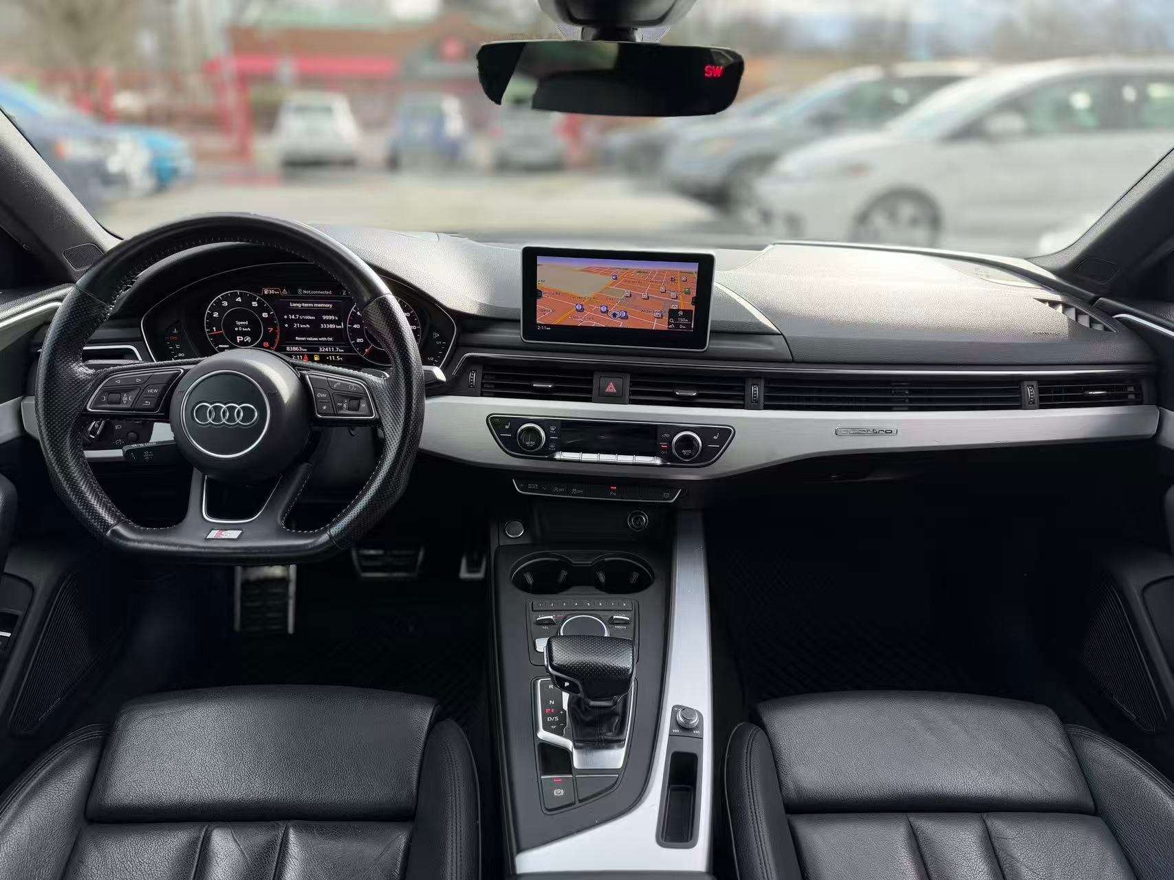 2017 Audi A4 quattro Technik s-line. LOCAL BC VEHICLE. FULL SER thumb 11