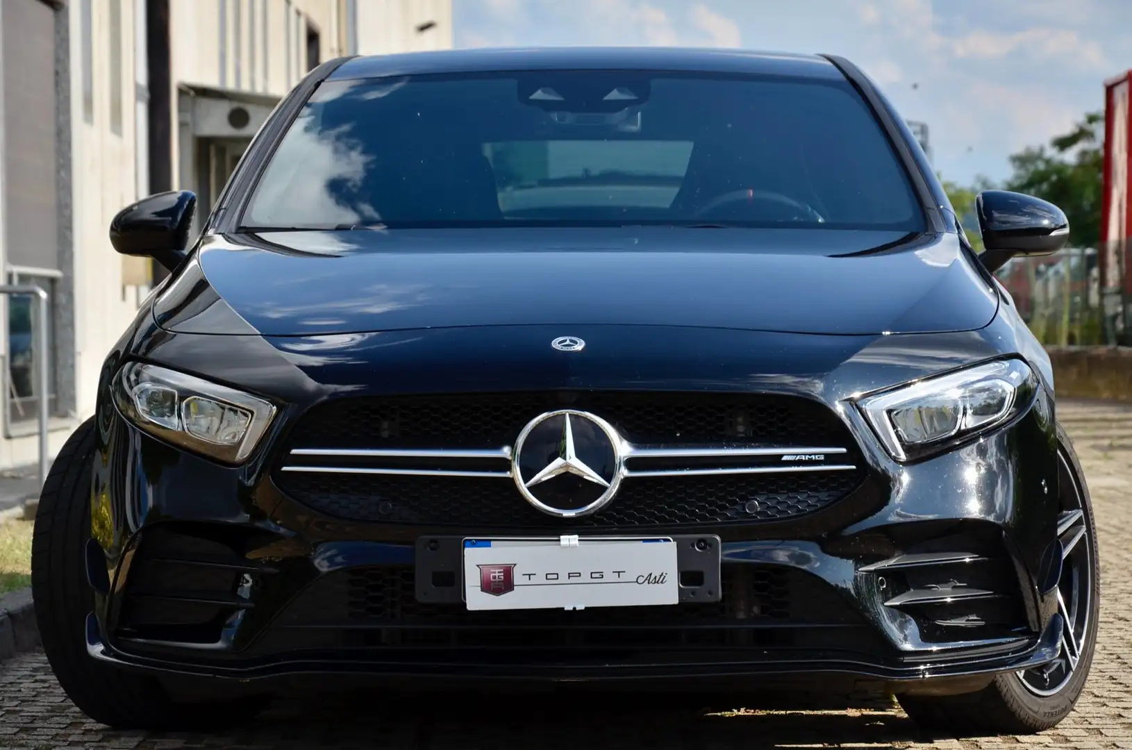 Mercedes-Benz A 35 AMG A 35 AMG 4matic 306cv auto UNICOPROP, PERMUTE Nero - 2