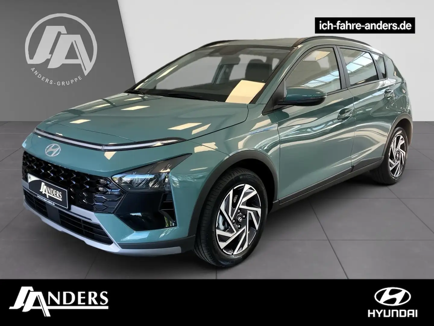 Hyundai BAYON MY25 1.0 T-GDI Aut. TREND +Navi+Kamera+LED Verde - 1