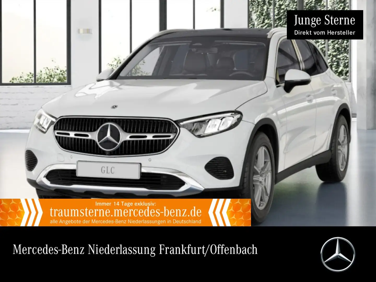 Mercedes-Benz GLC 200 4M AVANTG+PANO+LED+KAMERA+TOTW+KEYLESS+9G Weiß - 1