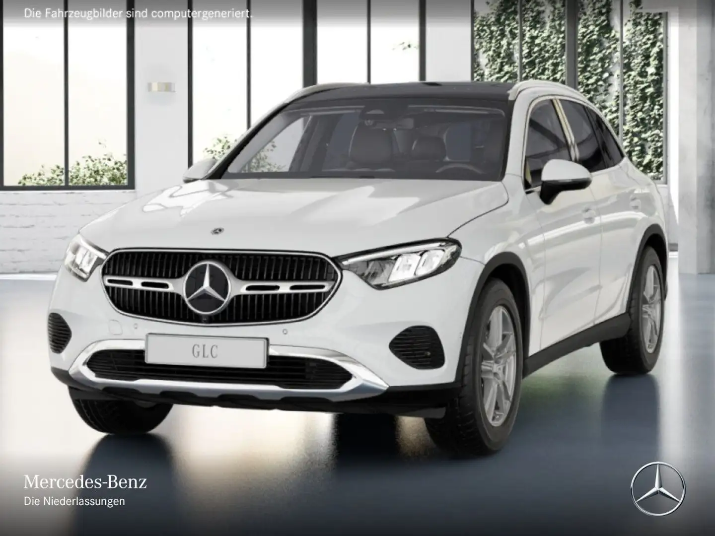 Mercedes-Benz GLC 200 4M AVANTG+PANO+LED+KAMERA+TOTW+KEYLESS+9G Weiß - 2