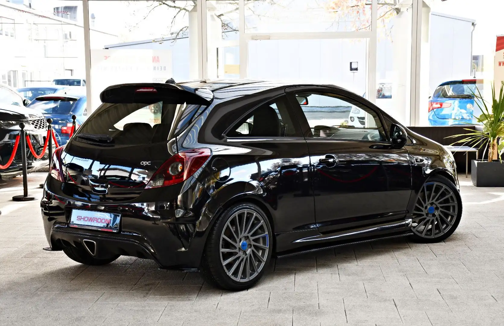 Opel Corsa D OPC-Line Recaro Leder Shz Modellpflege Schwarz - 2