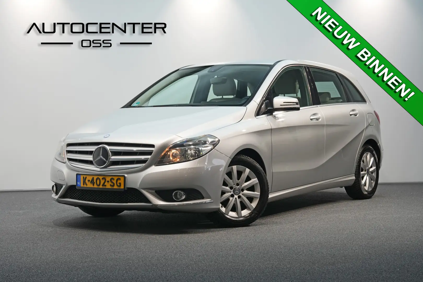 Mercedes-Benz B 180 ✅ WEGK.TREKHAAK ✅ NAVI ✅ 4 SEIZOEN BANDEN ✅ CRUISE Grijs - 1